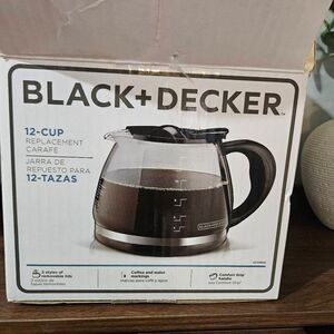 Black & Decker GC3000B 12-Cup Replacement Carafe, Black, Each